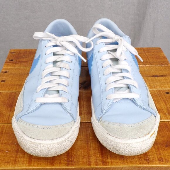 Nike Blazer Vintage Low '77 Size US 10.5 Men's Blue White FD0281-400 Sneakers - Picture 4 of 12
